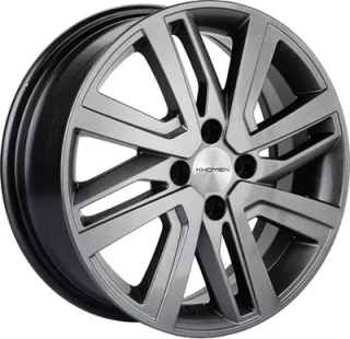 Диск литой Khomen Wheels 1609 16x6.0J/4x100 D60.1 ET50 G-Silver