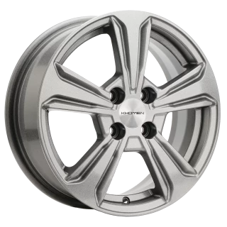 Диск литой Khomen Wheels KHW1502 (Vesta/Almera) 15x6.0J/4x100 D60.1 ET50 G-Silver-FP