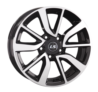 Диск литой LS Wheels 1317 16x6.5J/5x114.3 D67.1 ET40 BKF
