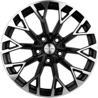 Диск литой Khomen Wheels KHW1718 17x7.0J/5x108 D60.1 ET33 Black-FP