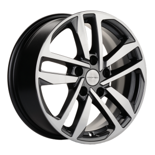 Диск литой Khomen Wheels 1612 16x6.5J/5x114.3 D67.1 ET41 Gray-FP