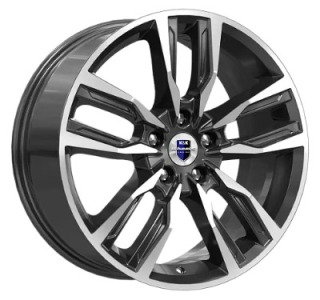 Диск литой КиК Борэй 18x8.0J/5x114.3 D67.1 ET40 алмаз чёрный