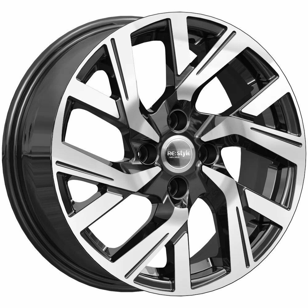 Купить диски КиК KC1030 15x6.0J/4x100 D60.1 ET39 алмаз черный в Челябинске