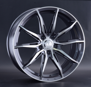 Диск литой LS Wheels 1055 18x8.0J/5x114.3 D67.1 ET45 GMF