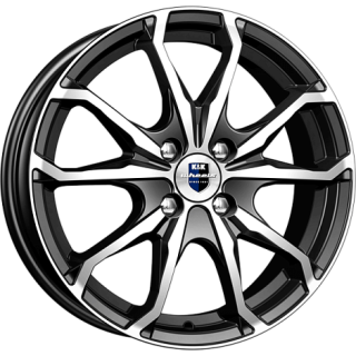 Диск литой КиК Brent (KC733) 16x6.0J/4x100 D67.1 ET45 алмаз черный