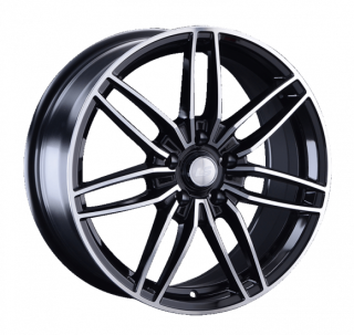 Диск литой LS Wheels 1241 17x7.5J/4x100 D60.1 ET40 BKF