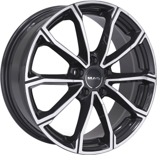 Диск литой MAK DaVinci 16x6.5J/5x114.3 D66.1 ET50 Black mirror