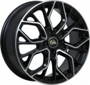 Диск литой CrossStreet CR-19 18x7.5J/5x114.3 D66.6 ET37 BKF