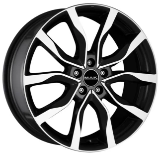 Диск литой MAK Highlands 17x7.0J/5x114.3 D76.1 ET40 Black mirror