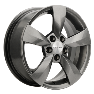 Диск литой Khomen Wheels 1504 15x6.0J/5x100 D57.1 ET40 G-Silver