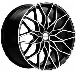 Диск литой Khomen Wheels 1902 19x8.5J/5x114.3 D67.1 ET30 Black-FP