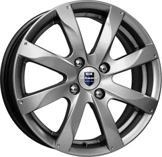 Диск литой КиК Дженими (KC617) 15x6.0J/4x100 D56.6 ET39 дарк платинум