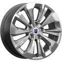 Диск литой КиК Авиор 17x7.0J/5x108 D65.1 ET40 Дарк платинум брайт