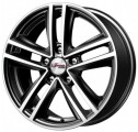 Диск литой iFree Катар 16x6.5J/5x108 D63.35 ET50 блэк джек для VOLVO C30
