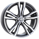 Диск литой MAK X-Mode 20x10.0J/5x120 D74.1 ET40 Gunmetal Mirror Face1