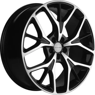 Диск литой Khomen Wheels KHW2012 (CS75 Plus) 20x8.0J/5x114.3 D60.1 ET45 Black-FP