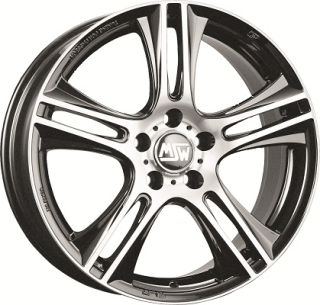 Диск литой MSW 11 16x7.0J/5x112 D73.1 ET35 Matt Gun Metal Full Polished