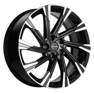Диск литой Khomen Wheels KHW1901 (Mazda CX-5/CX8) 19x7.5J/5x114.3 D67.1 ET45 Black-FP
