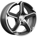 Диск литой СКАД Аллигатор 15x6.0J/4x100 D67.1 ET45 алмаз_бархат_новый
