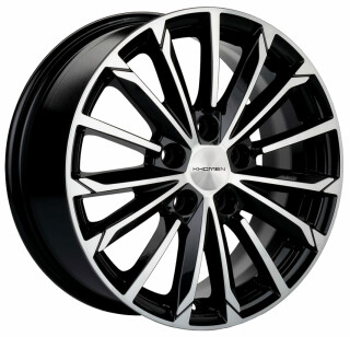 Диск литой Khomen Wheels 1611 16x6.5J/5x108 D63.3 ET50 Black-FP