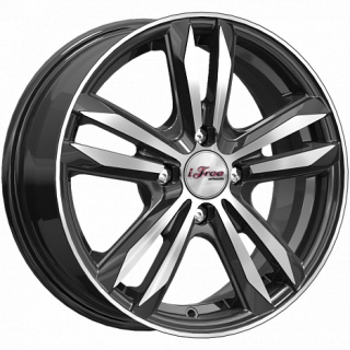 Диск литой iFree Маскот 15x6.0J/4x100 D54.1 ET46 блэк джек