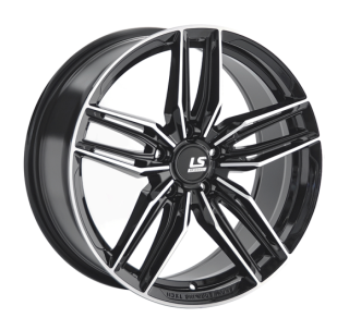 Диск литой LS Wheels LS FlowForming RC54 18x8.0J/5x112 D66.6 ET40 BKF