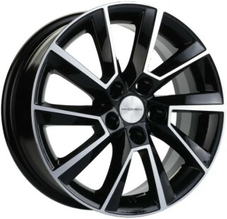 Диск литой Khomen Wheels KHW1604 (Prius) 16x6.0J/5x100 D54.1 ET40 Black-FP