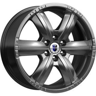 Диск литой КиК Окинава 17x7.5J/6x139.7 D106.1 ET25 дарк платинум