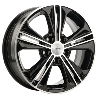 Диск литой Khomen Wheels Venti 1603 16x6.0J/5x114.3 D67.1 ET43 Black-FP