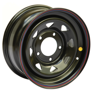 Диск штамп. Off-Road Wheels Jeep 15x8.0J/5x114.3 D84 ET0 Черный