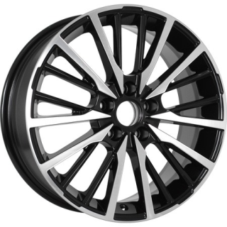 Диск литой KDW KD1740 17x7.0J/5x114.3 D66.6 ET37 Black_Front_Polished
