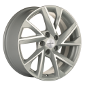 Диск литой Khomen Wheels 1714 17x7.0J/5x114.3 D67.1 ET48.5 F-Silver-FP