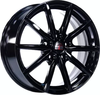 Диск литой Alcasta M61 16x6.5J/5x112 D57.1 ET45 Black