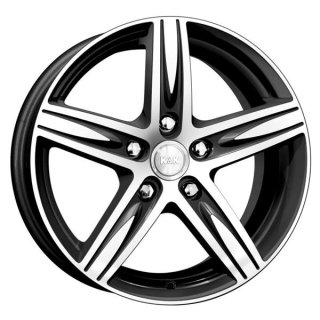 Диск литой КиК Андорра 18x7.5J/5x114.3 D66.1 ET47 алмаз черный