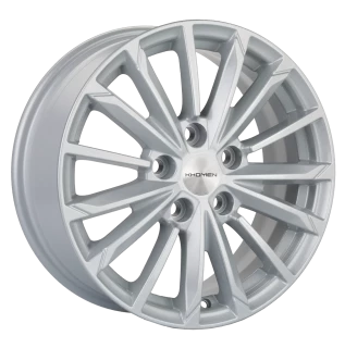 Диск литой Khomen Wheels KHW1611 (ZV 16_Mazda 3) 16x6.5J/5x114.3 D67.1 ET45 F-Silver