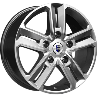 Диск литой КиК Backfire 18x8.0J/5x114.3 D67.1 ET45 дарк платинум