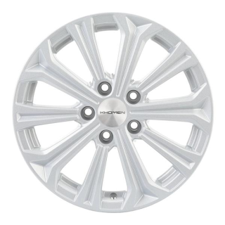 Диск литой Khomen Wheels 1610 16x6.5J/5x114.3 D67.1 ET41 F-Silver