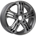 Диск литой КиК Trinity 16x6.5J/5x112 D57.1 ET46 дарк платинум