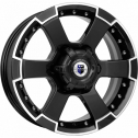 Диск литой КиК M56 16x7.0J/6x139.7 D107.6 ET22 алмаз черный