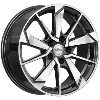 Диск литой iFree Зиплайн 16x6.5J/5x112 D57.1 ET46 блэк джек
