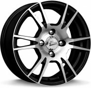 Диск литой iFree Ленинград 14x6.0J/5x100 D67.1 ET38 блэк джек