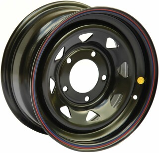 Диск штамп. Off-Road Wheels Mercedes 16x8.0J/5x130 D84 ET0 Черный
