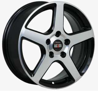 Диск литой Alcasta M62 16x6.5J/5x100 D57.1 ET38 BKF