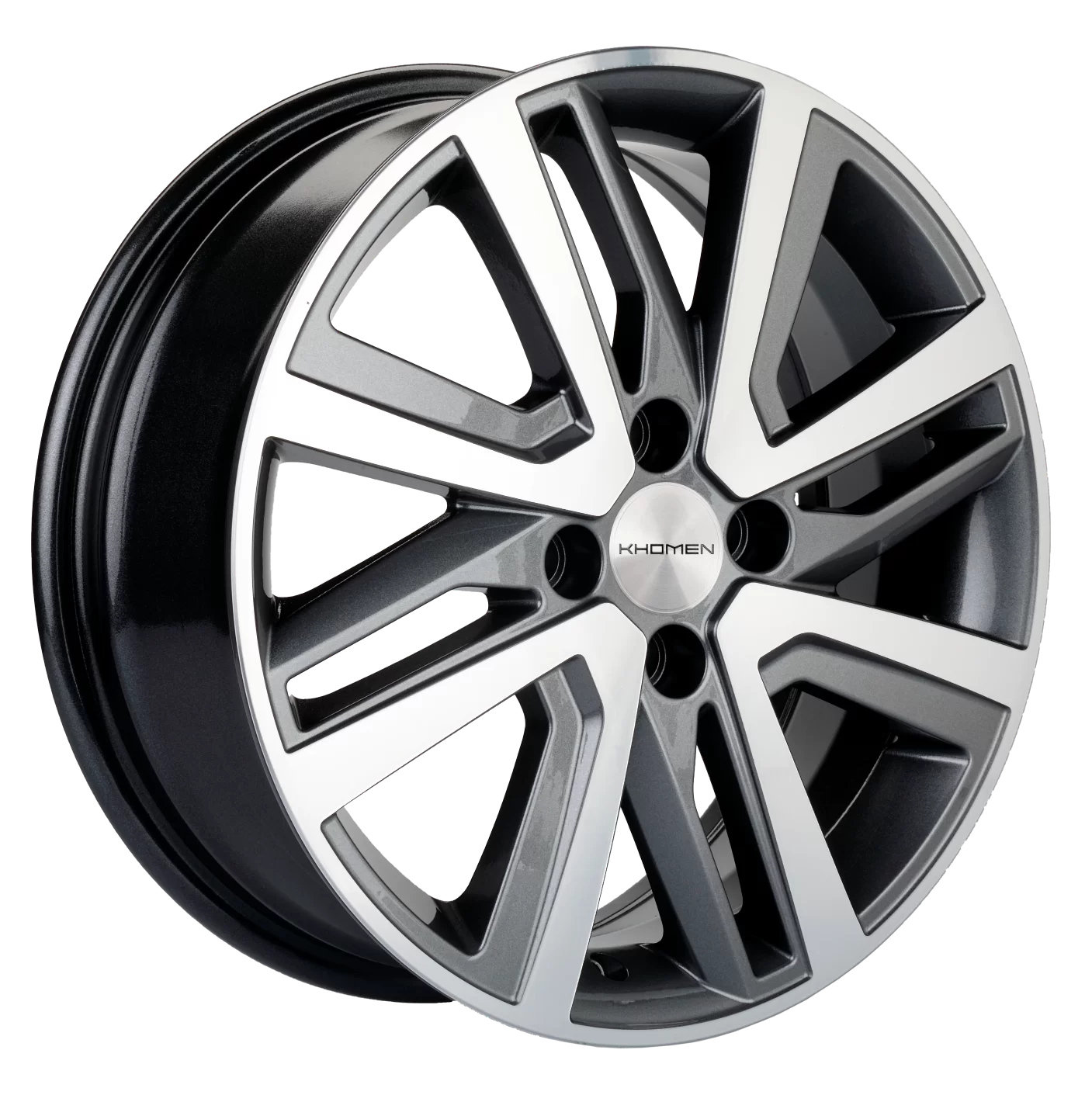 Купить диски Khomen Wheels KHW1609 (Rio I/Solaris I) 16x6.0J/4x100 D54.1  ET48 Gray-FP в Екатеринбурге