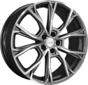 Диск литой Khomen Wheels KHW1907 (Geely Monjaro/Tugella) 19x7.5J/5x108 D63.4 ET46 Gray-FP
