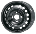 Диск штамп. TREBL 9493 16x6.5J/4x108 D65.1 ET23 Black для PEUGEOT 2008