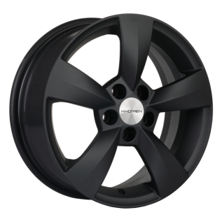 Диск литой Khomen Wheels 1504 15x6.0J/5x100 D57.1 ET40 black matt
