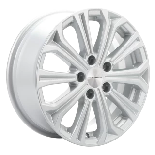 Диск литой Khomen Wheels KHW1610 (Focus) 16x6.5J/5x108 D63.3 ET50 F-Silver