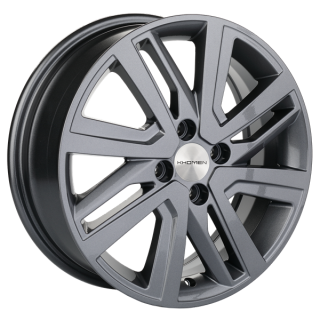 Диск литой Khomen Wheels 1609 16x6.0J/4x100 D60.1 ET50 Gray