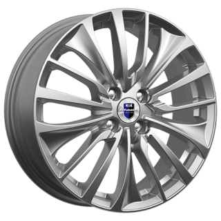 Диск литой КиК Flanker 17x6.5J/4x100 D60.1 ET43 дарк платинум
